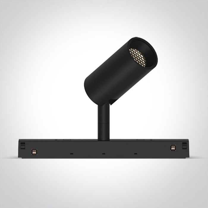 Черен DALI 8W CCT (регулируем цвят на светлината) 48V IP20 HONEYCOMB Регулируем Dark-Light (задълбочен оптичен конус) MINI/MIDI/MAXI/P&P