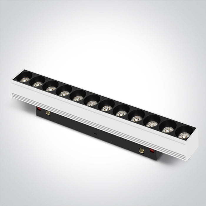 Бял 12W CCT (регулируем цвят на светлината) 48V IP20 MINI/MIDI