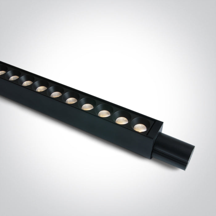 Черен P&P 32W DALI CCT (регулируем цвят на светлината) 48V IP20