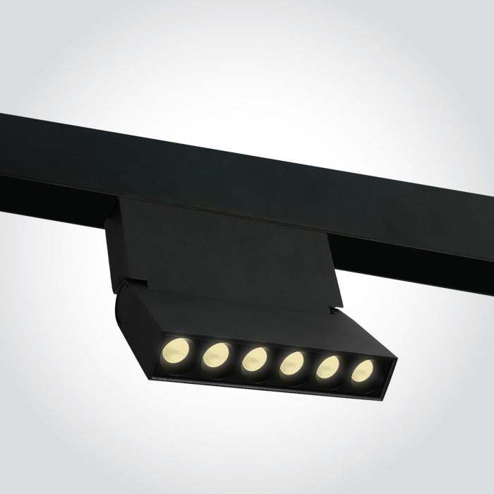 Черен 10W WW (топло бяло) 48V IP20 Регулируем MINI/MIDI