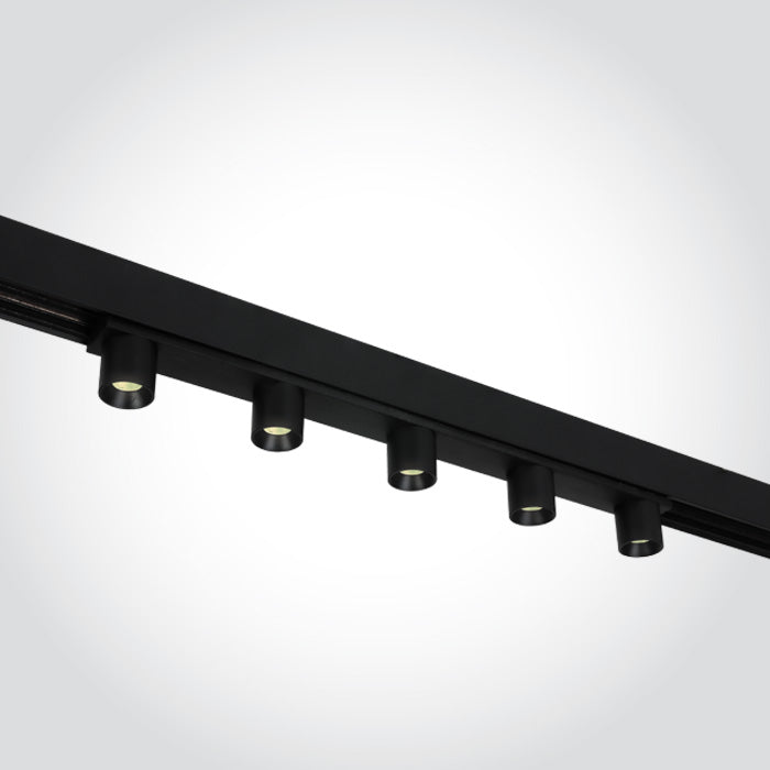 Черен 5x2W WW (топло бяло) 48V IP20 MINI/MIDI