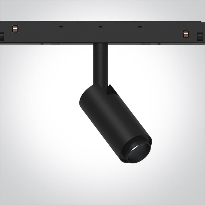 Черен DALI 7W WW (топло бяло) 48V IP20 Регулируем ZOOMABLE MINI/MIDI/MAXI/P&P