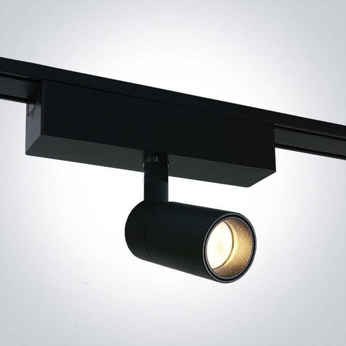 Черен 5W 48V CCT (регулируем цвят на светлината) IP20 Регулируем FLAT MAGNETIC