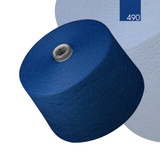 Colored cotton yarn blends.