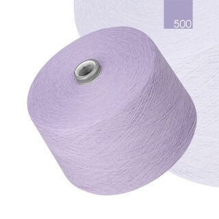 Colored cotton yarn blends.