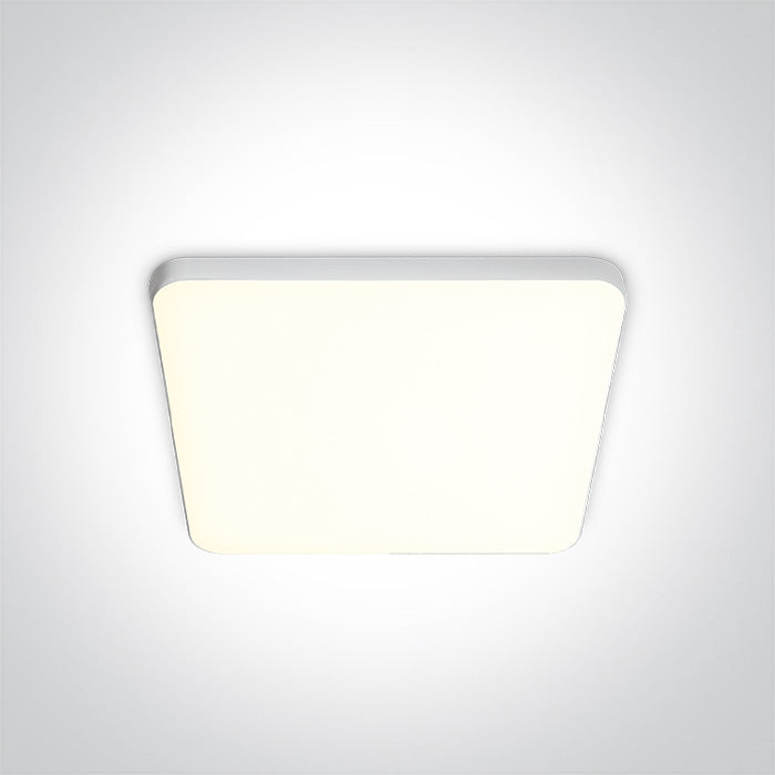 Бял SQUARE 14W CW (студено бяло) IP20 230V