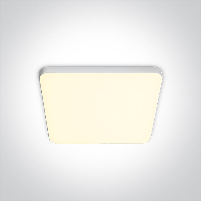 Бял SQUARE 14W WW (топло бяло) IP20 230V