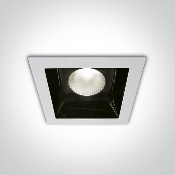 Бял COB LED 30W CW (студено бяло) 30° 230V