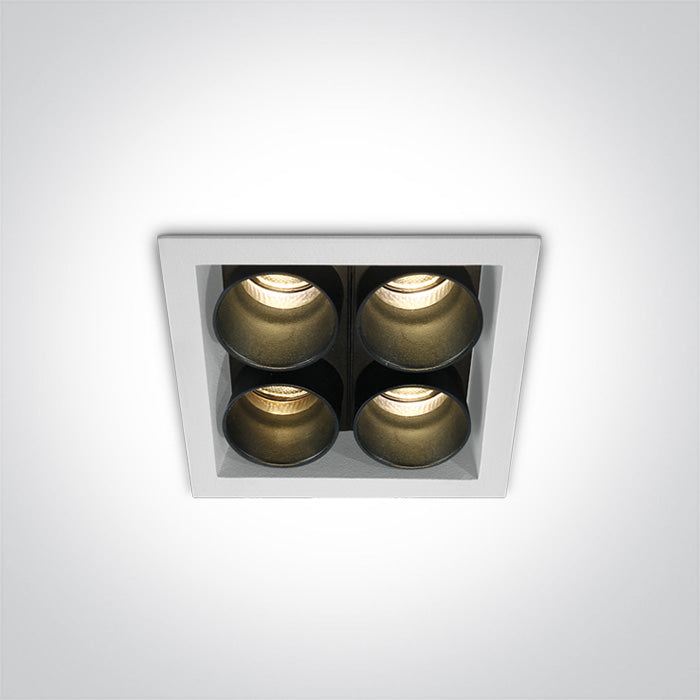 Бял 10W WW (топло бяло) IP20 230V Dark-Light (задълбочен оптичен конус)