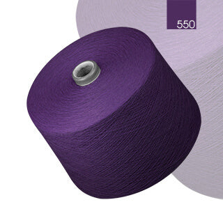 Colored cotton yarn blends.