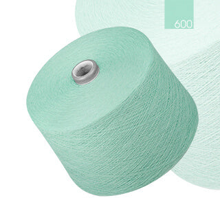 Colored cotton yarn blends.