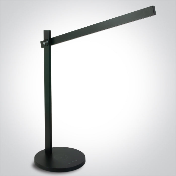 Черен TABLE Лампа LED 5,5W CCT (регулируем цвят на светлината) С димиране 230V EU PLUG