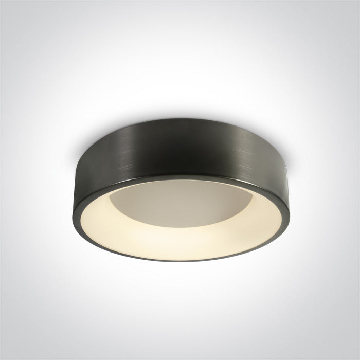 METAL Сив Плафон LED 32W WW (топло бяло) IP20 230V