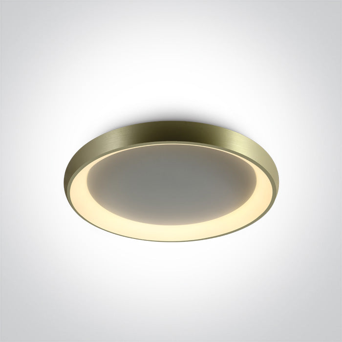 BRUSHED Месинг Плафон LED 50W WW (топло бяло) IP20 230V