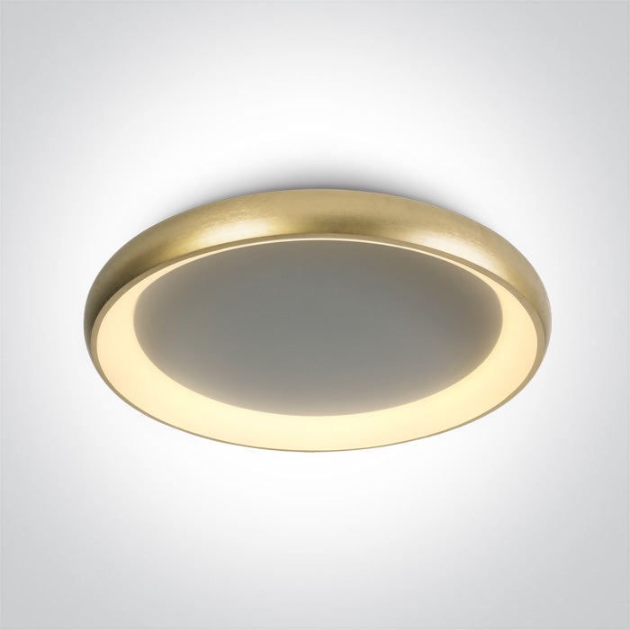 BRUSHED Златен Плафон LED 50W WW (топло бяло) IP20 230V