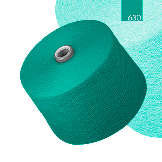 Colored cotton yarn blends.