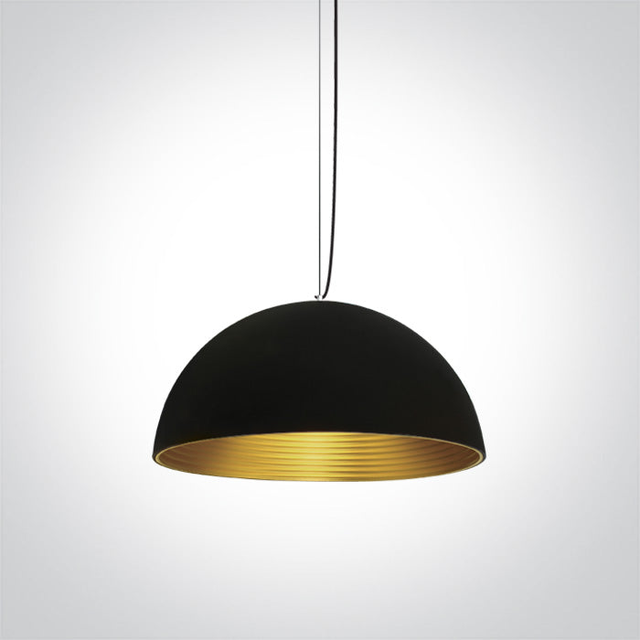Черен E27 20W Месинг REFLECTOR