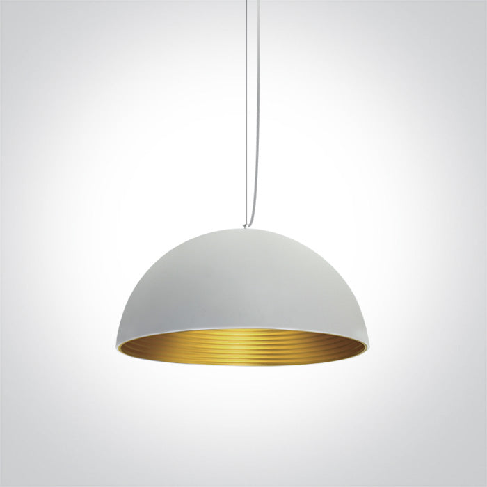 Бял E27 20W Месинг REFLECTOR