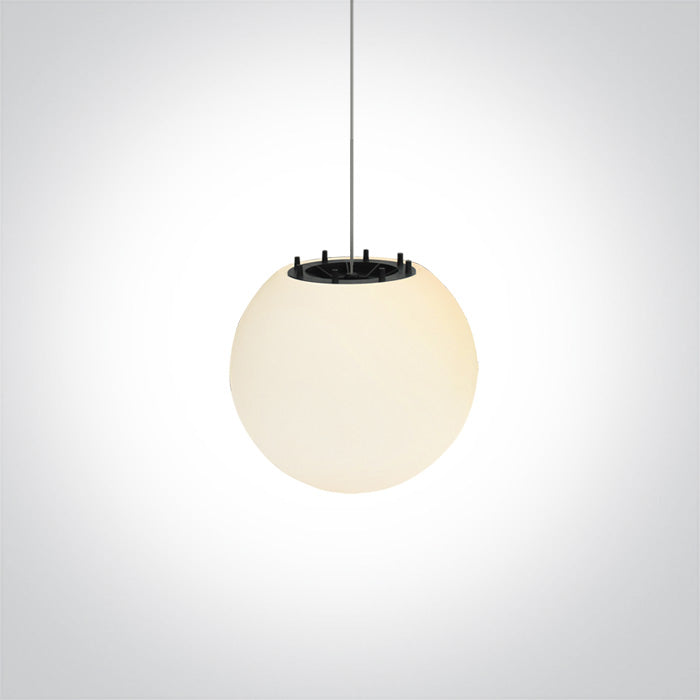 GROUND/Висящо осветително тяло (пендел) BALL 38 см E27 15W IP54