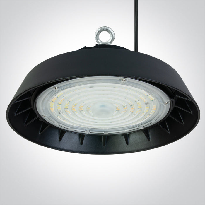 Черен CCT (регулируем цвят на светлината) PV 100W UFO IP65 230V
