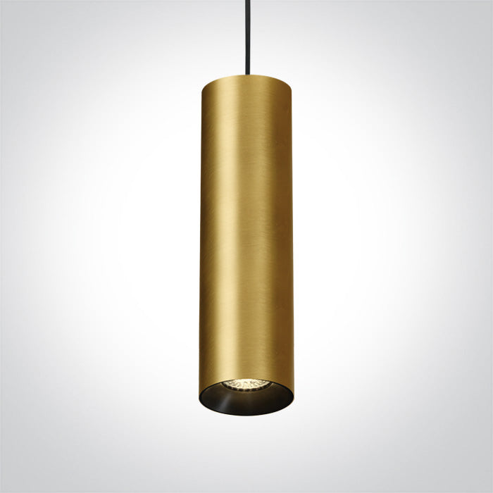 BRUSHED Месинг Висящо осветително тяло (пендел) GU10 10W Dark-Light (задълбочен оптичен конус)
