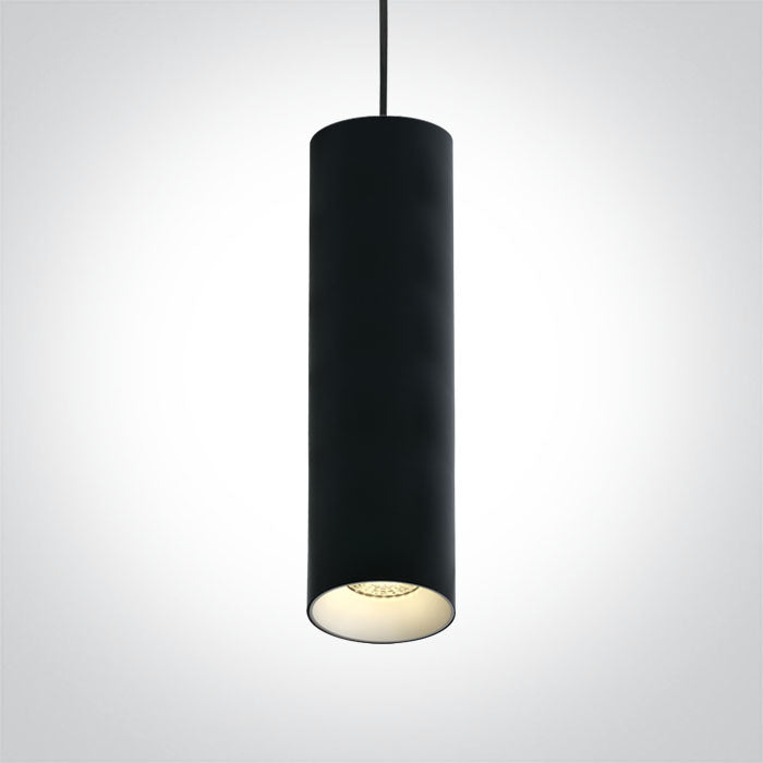 Черен Висящо осветително тяло (пендел) GU10 10W Dark-Light (задълбочен оптичен конус)