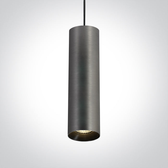 METAL Сив Висящо осветително тяло (пендел) GU10 10W Dark-Light (задълбочен оптичен конус)