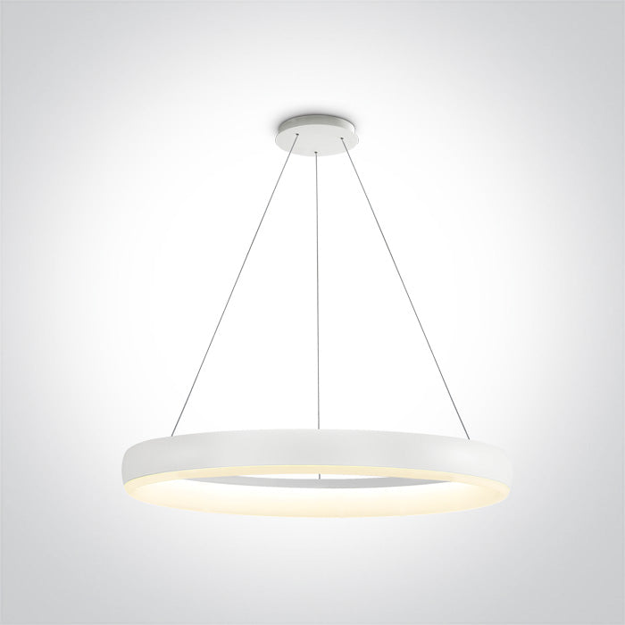 Бял Висящо осветително тяло (пендел) LED 40W WW (топло бяло) IP20 230V