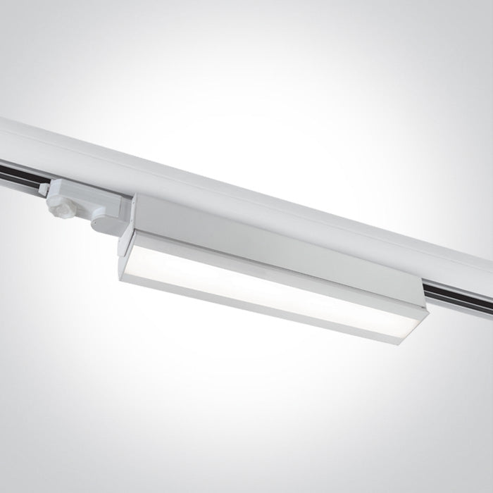Бял 40W CW (студено бяло) Шинно осветително тяло Регулируем 230V