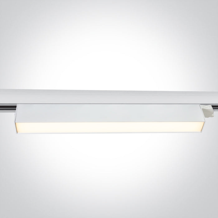 Бял 36W CCT (регулируем цвят на светлината) LINEAR Шинно осветително тяло 230V IP20
