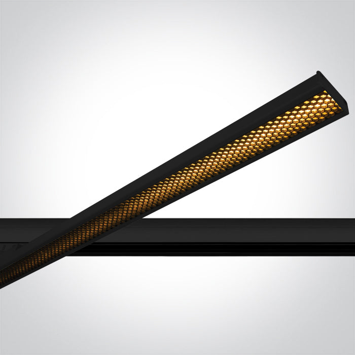 Черен 40W CCT (регулируем цвят на светлината) HONEYCOMB UGR19 IP20 230V