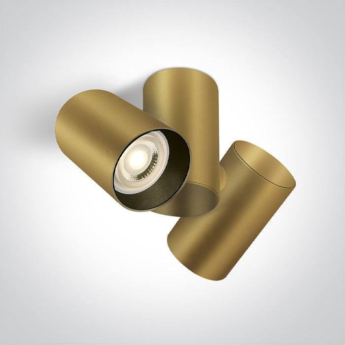 CHAMPAGNE GU10 2x10W Dark-Light (задълбочен оптичен конус)