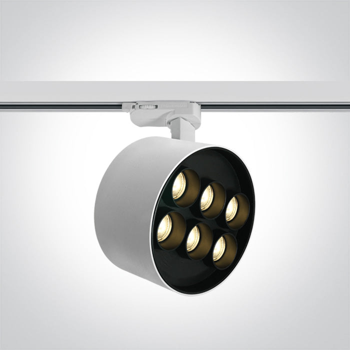 Бял 36W Шина Спот WW (топло бяло) IP20 230V Dark-Light (задълбочен оптичен конус)