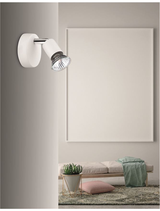Висящо осветително тяло (пендел) BASE LED GU10 1x10W Матово бял