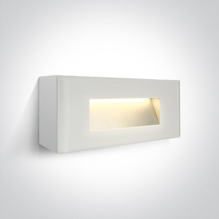 Бял IP65 LED 5W WW (топло бяло) 230V