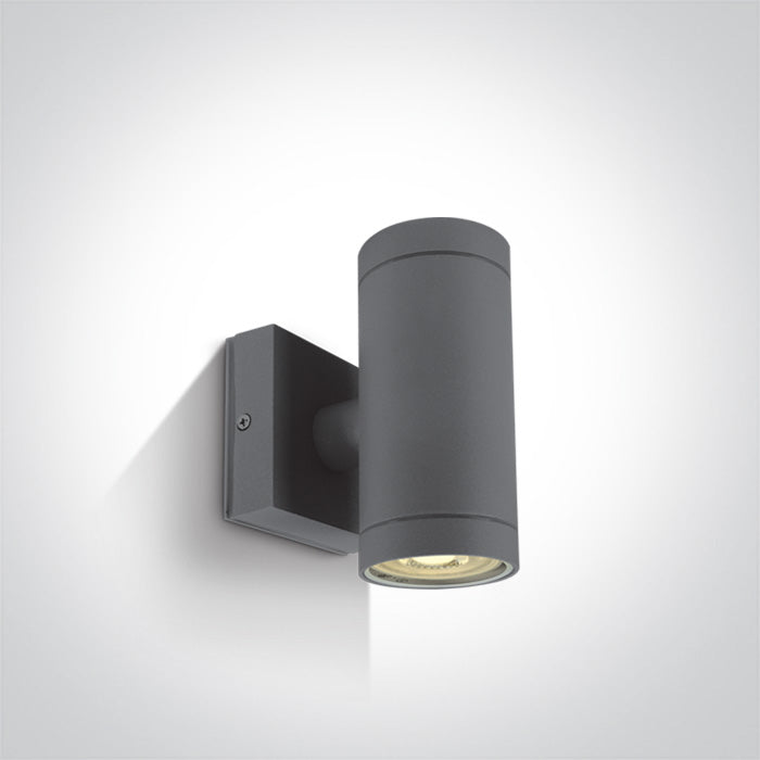 Антрацит WALL 2xGU10 10w IP54