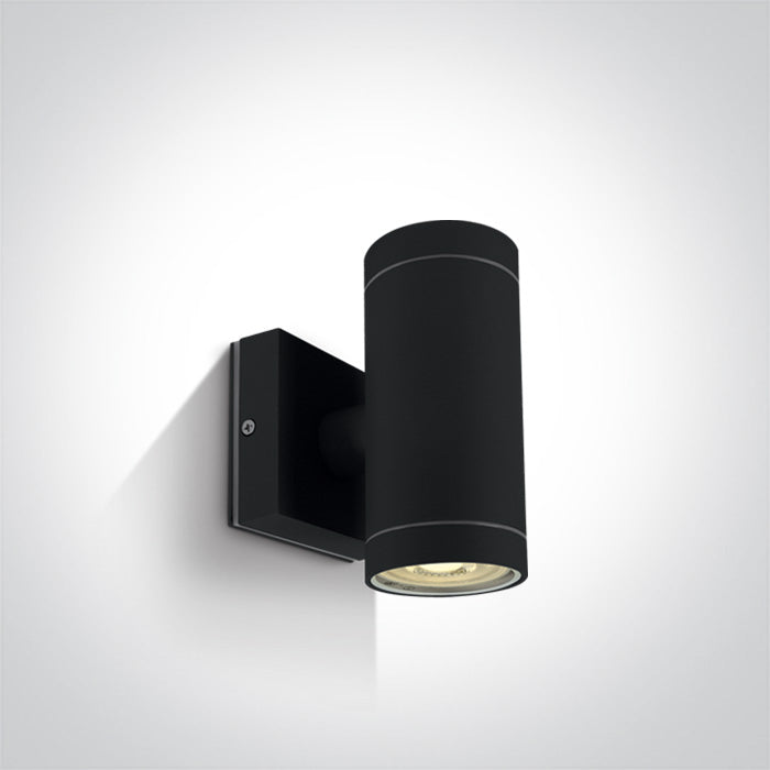 Черен WALL 2xGU10 10w IP54