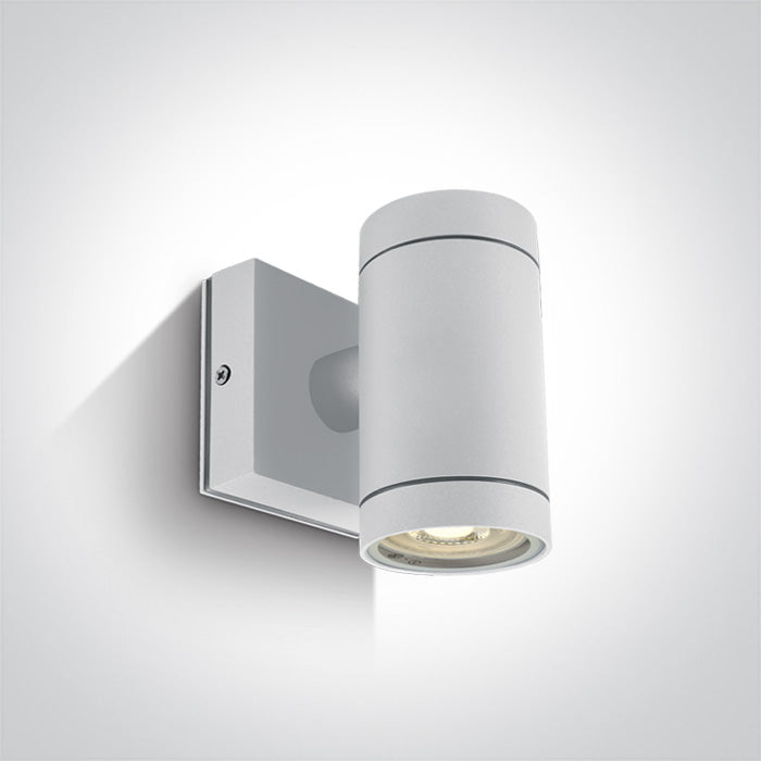 Бял WALL GU10 10W IP54