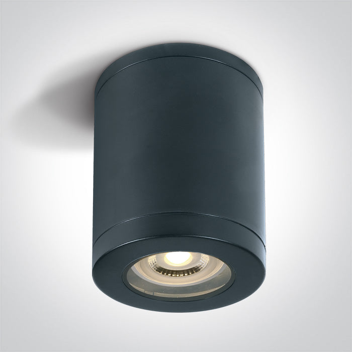 Черен CYLINDER GU10 10W IP65