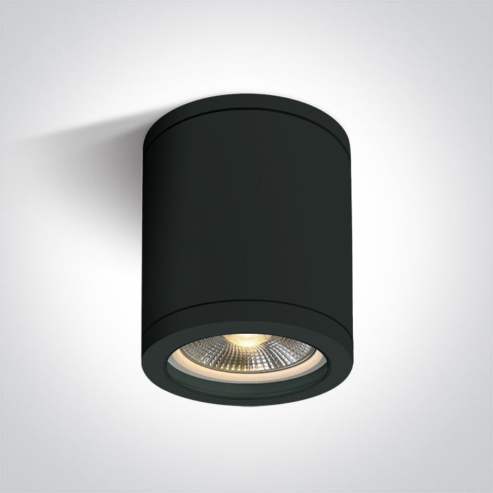 Черен CYLINDER E27 10W PAR30 IP65