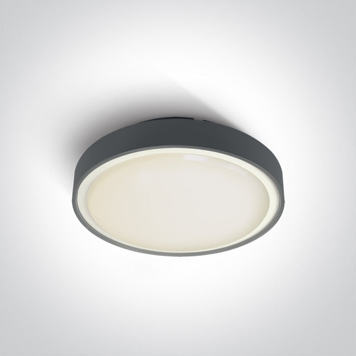 Антрацит IP65 2xE27 12W