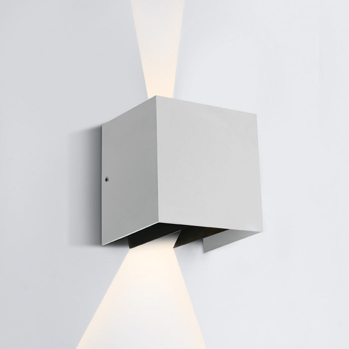 Бял WALL 2x3W WW (топло бяло) IP54 230V