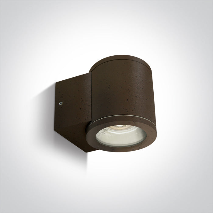 RUST BROWN WALL GU10 10W IP54