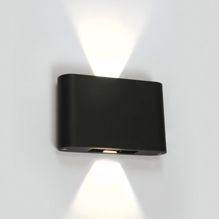 Антрацит WALL LED 2x6W WW (топло бяло) IP54 230V