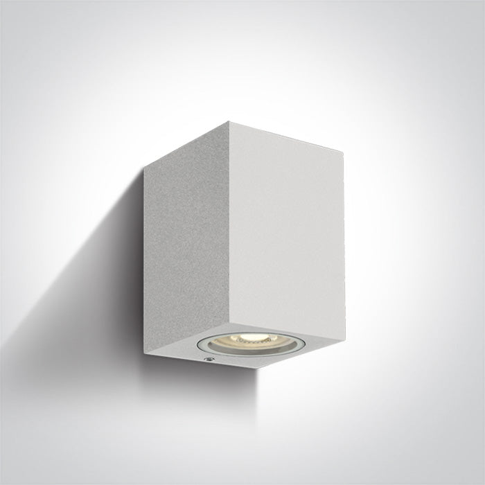 Бял Стенно осветително тяло (аплик) GU10 10W IP65