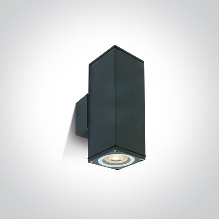 Антрацит WALL 2xGU10 10w IP54 100-240V