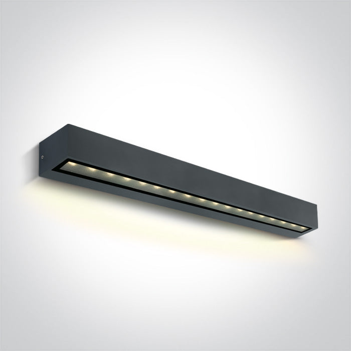 Антрацит 13W WW (топло бяло) IP65 230V