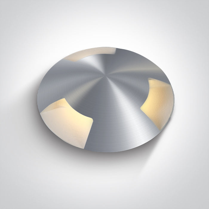 ALUMINIUM IP67 Земен 3W WW (топло бяло) 24VDC