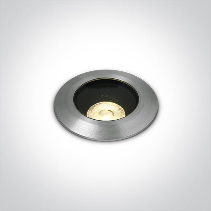 ALUMINIUM IP67 Земен COB 7W WW (топло бяло) 24V DC С димиране Dark-Light (задълбочен оптичен конус)