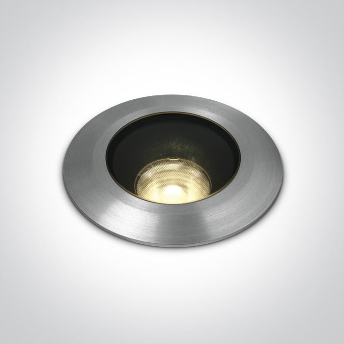 ALUMINIUM IP67 Земен COB 9W WW (топло бяло) 24V DC С димиране Dark-Light (задълбочен оптичен конус)